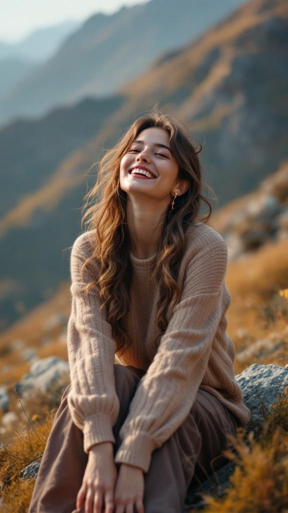 AI生成人像摄影作品1