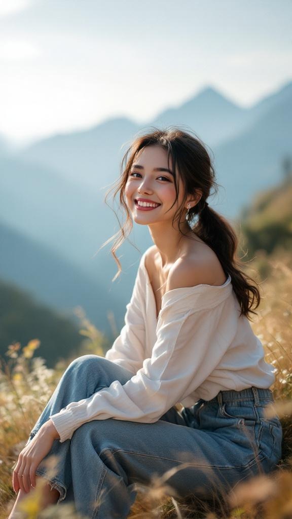 AI生成人像摄影作品2