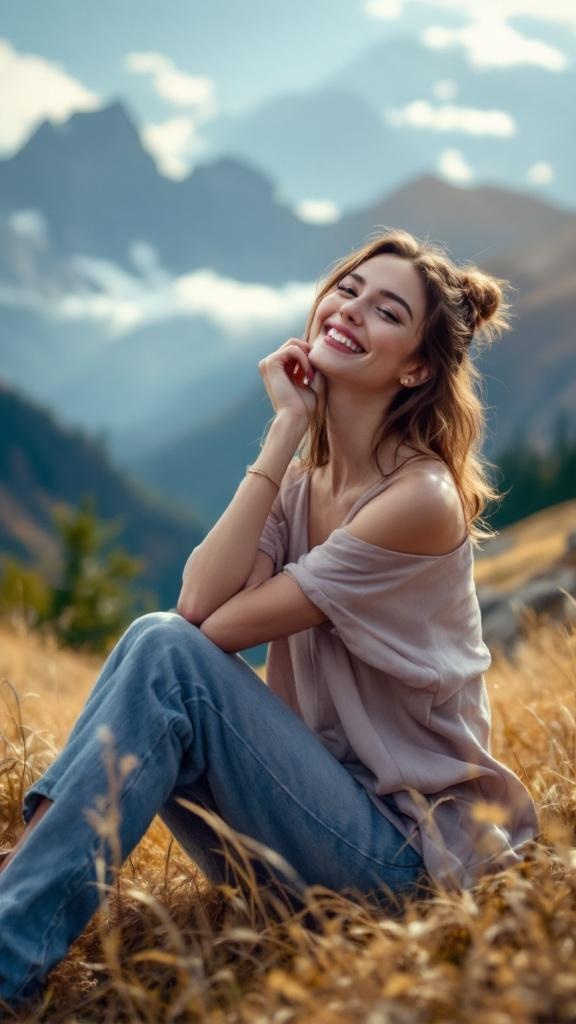 AI生成人像摄影作品3