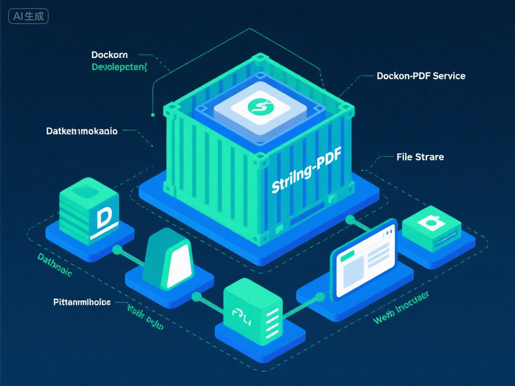 Docker 部署架构图