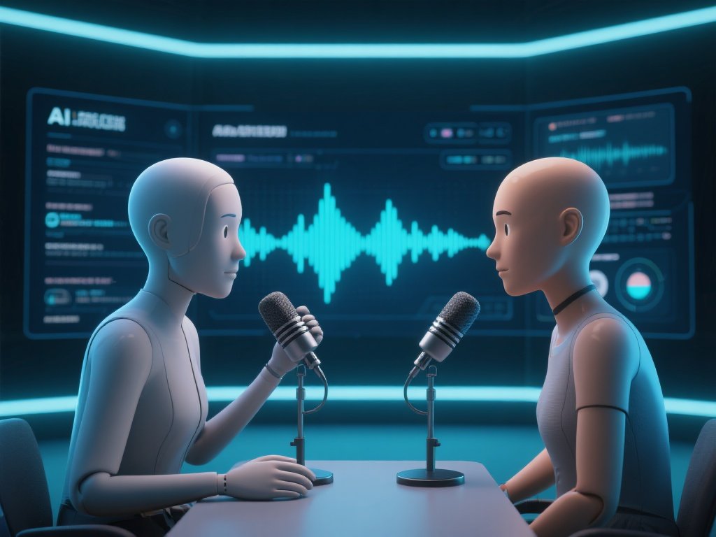 AI头像播客对话